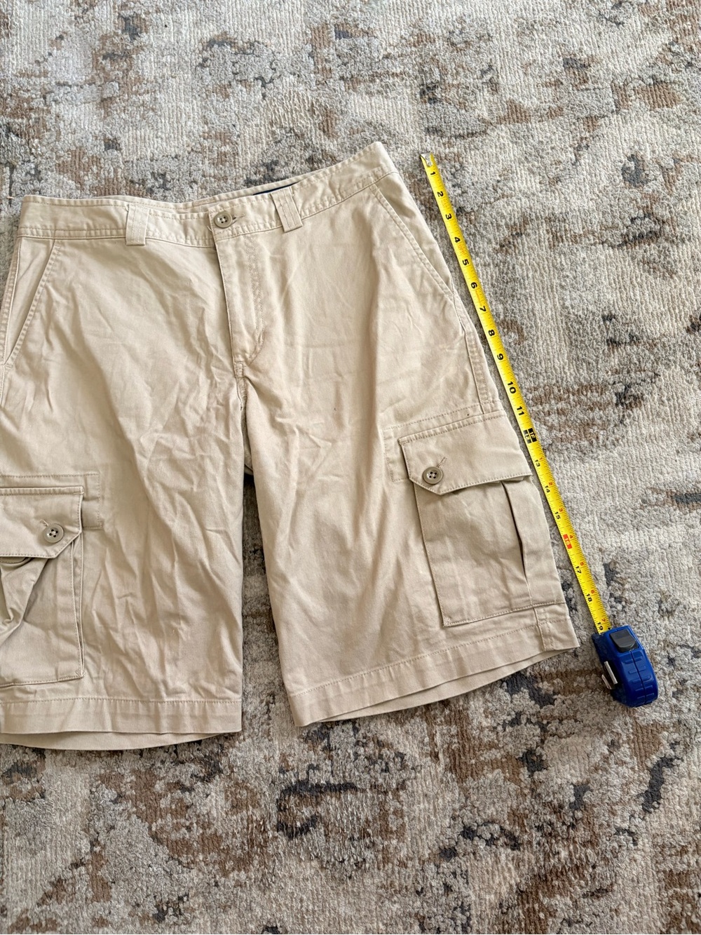 Polo Ralph Lauren Khaki Cargo Shorts – Youth 18 – Fits Women’s Small - Picture 3 of 7